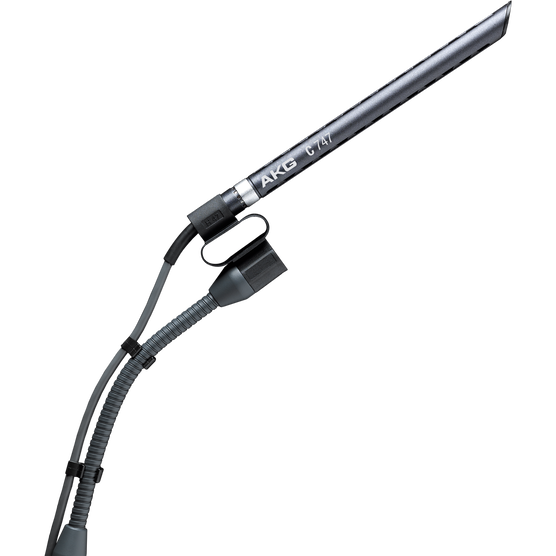 C747 V11 SLIM, HIGH QUALITY DIRECTIONAL SHOTGUN MIC / REFERENCE CONDENSER VOCAL MICROPHONE